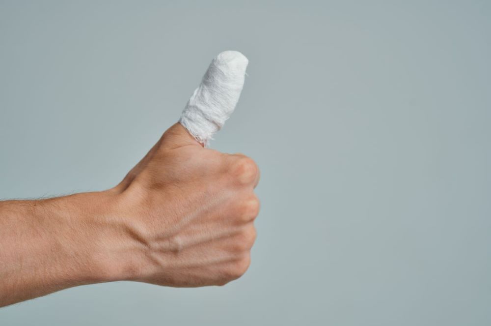 ligament injury on thumb