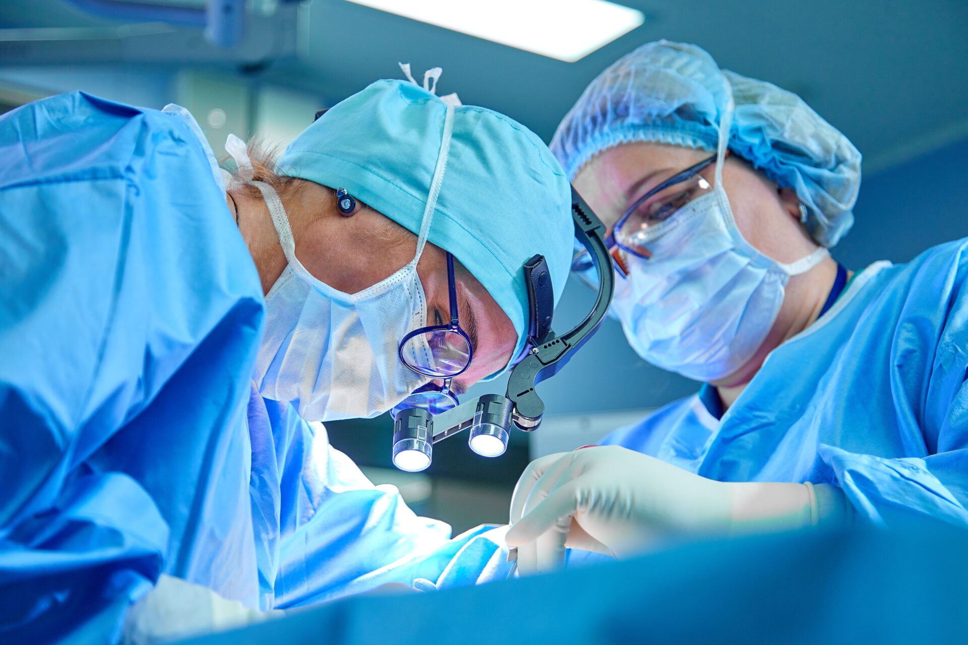 surgeons during hand & wrist surgery